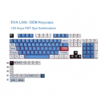 EVA Lilith 104+21 PBT Dye-subbed Keycaps Set OEM Profile for MX Switches Mechanical Gaming Keyboard